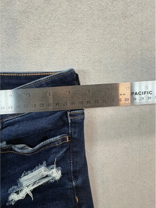 American Eagle Women’s High-Rise Jegging Jeans Size 6 Regular Distressed Stretch - Image 2