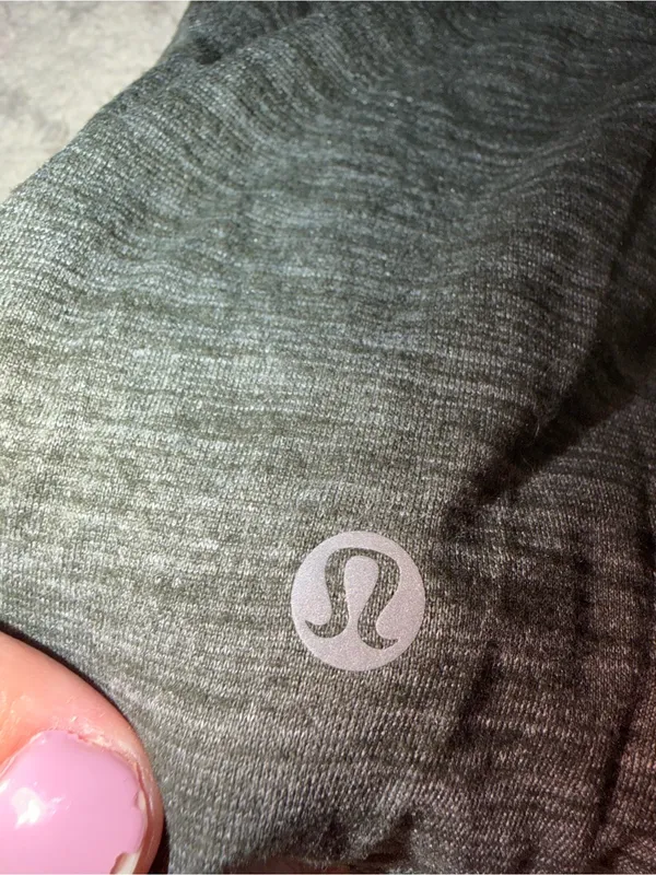 Lululemon Run For Gold Tank Size 4 Heathered Gator Green Deep Camo - Image 5