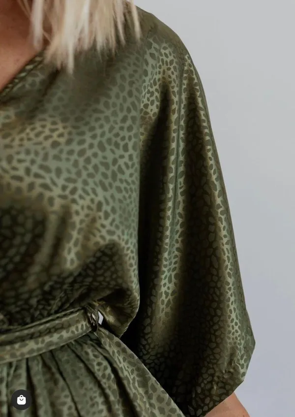 Baltic Born Silk Printed Maxi Dress - Image 3