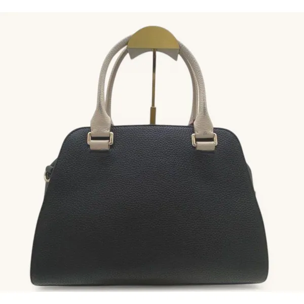 Kate‎ Spade Henderson Street Sawyer Satchel Black Leather Bow Handbag - Image 2