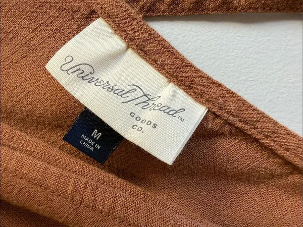 Universal Thread Linen Blend Brown Jumpsuit - Image 4