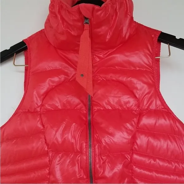 Like New‎ Lululemon Fluffin Awesome Down Puffer Vest in Alarming Red 4 - Image 8
