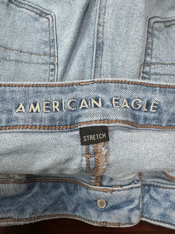 American Eagle Stretch Mom Jean Denim Jeans Size 14 - Image 7