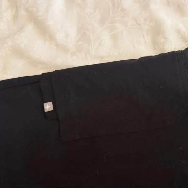 FIGS high waisted Black Jogger scrub pants - Image 2