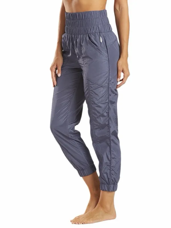 FP Movement Free People The Way Home Jogger L Silver Gray High Rise 25” Inseam - Image 2