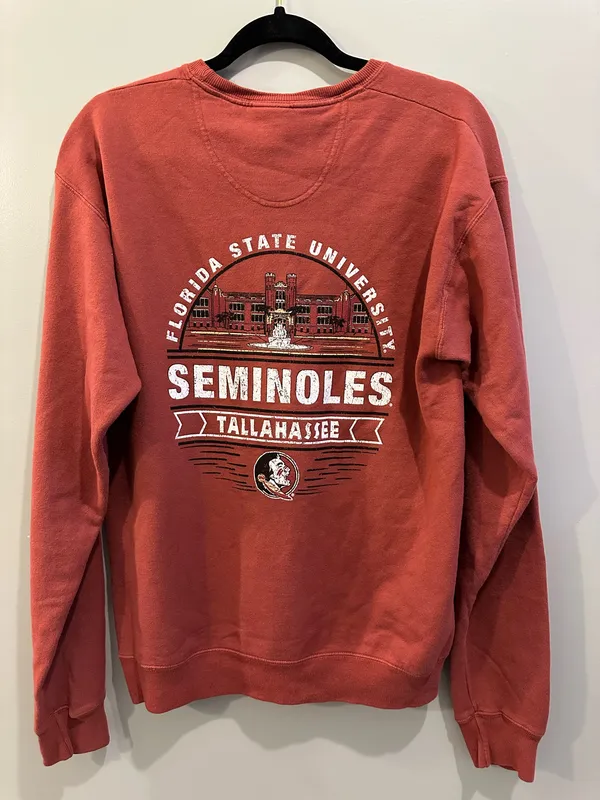 Comfort Colors Comfort Wash Florida State Seminoles Crewneck Sweatshirt - Image 2