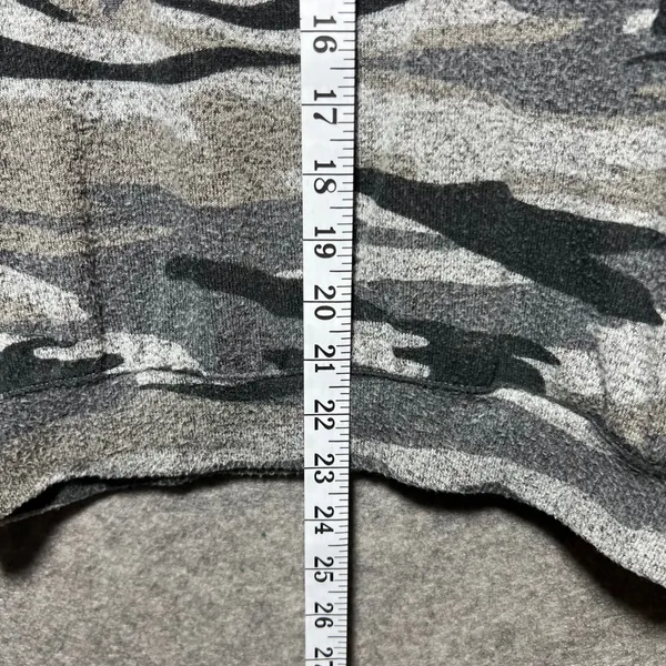 Buffalo David Bitton Womens Grey Camo Raglan Sleeve Sweatshirt Small Crewneck‎ - Image 4