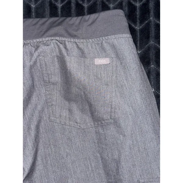 Figs Zamora Jogger Scrub Pants Graphite‎ Gray Size Medium - Image 7