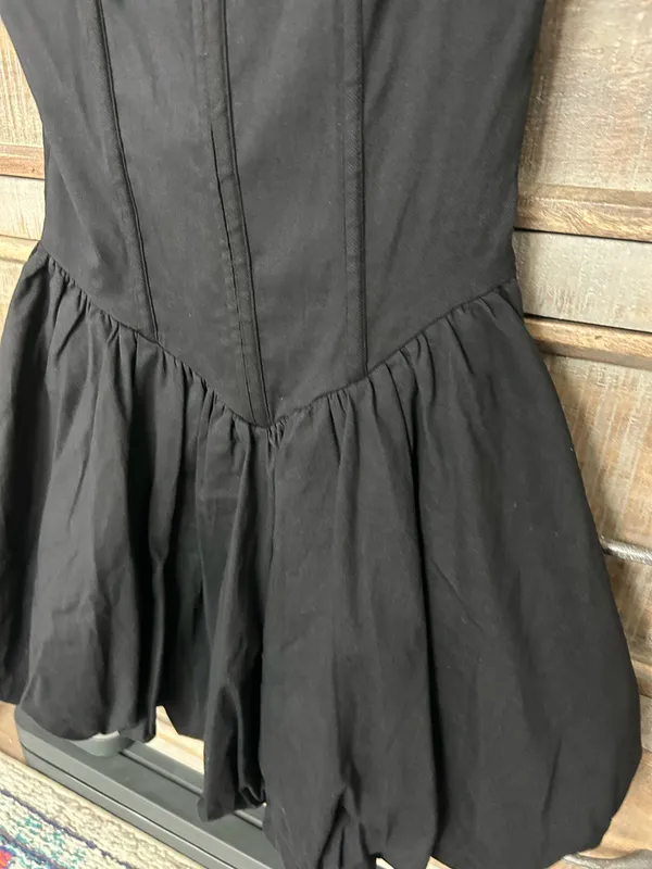 The Vintage Shop Corset Dress Black - Image 2