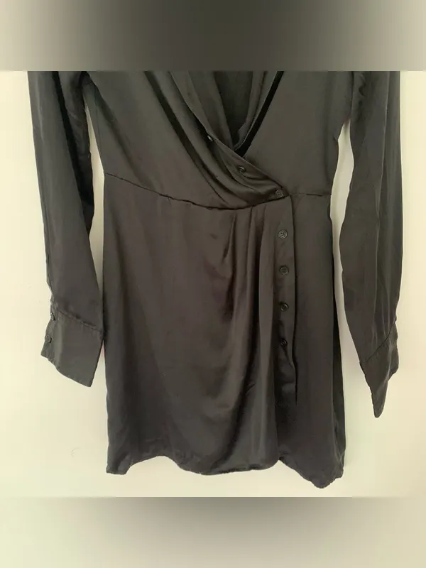 Reformation Alaine 100% Silk Dress - Image 4