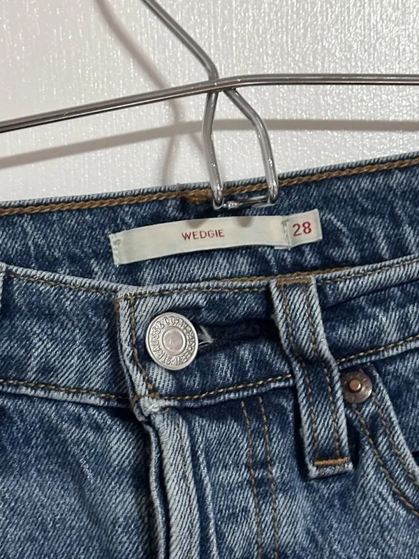 Levi’s Wedgie These Dreams 28 Jeans Icon High Waist Ankle 22861-0034 Inseam 26.5 - Image 5