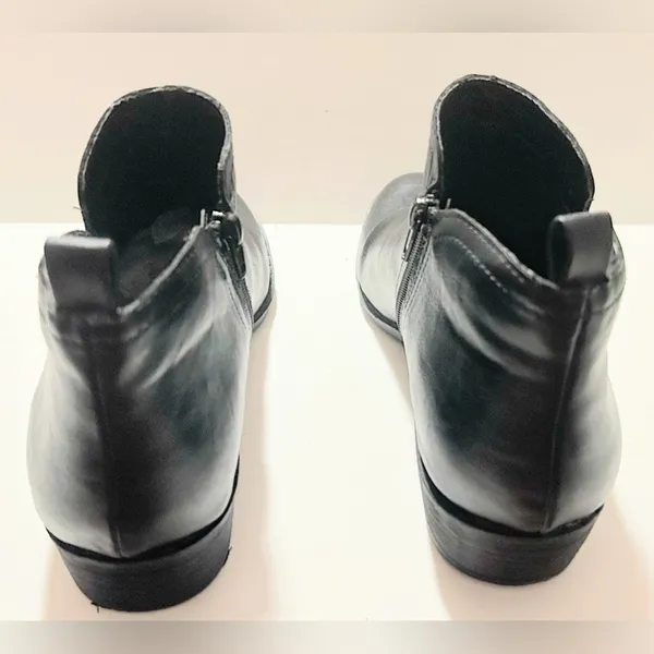 Sun + Stone Womens Cadee Ankle Booties, BLACK, Size 9M Black - Image 4