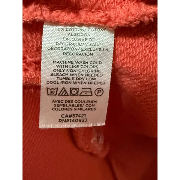 Lou & grey Coral‎ Daisy Embroidered Quarter Zip Sweatshirt Size S - Image 7
