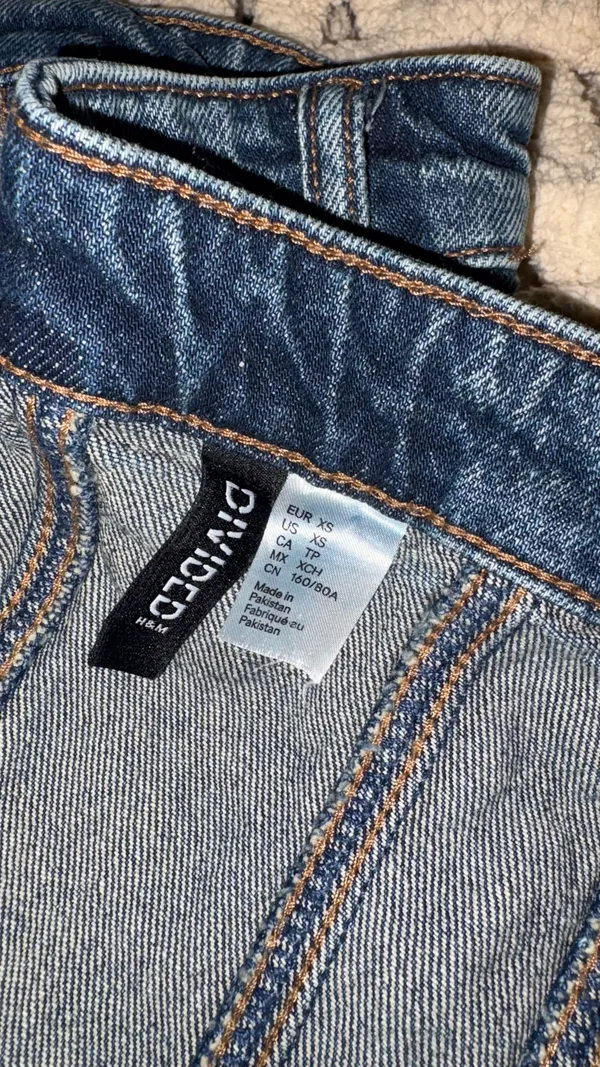 Denim Tube Top H&M - Image 3