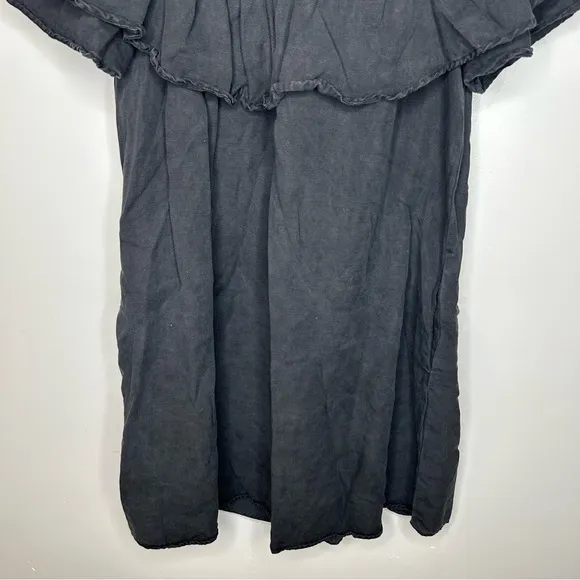 Zara‎ Black Off the Shoulder Dress Size M - Image 6