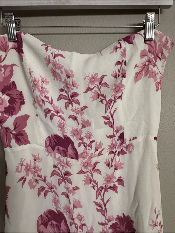 REFORMATION Arta Strapless Maxi Dress - Image 3