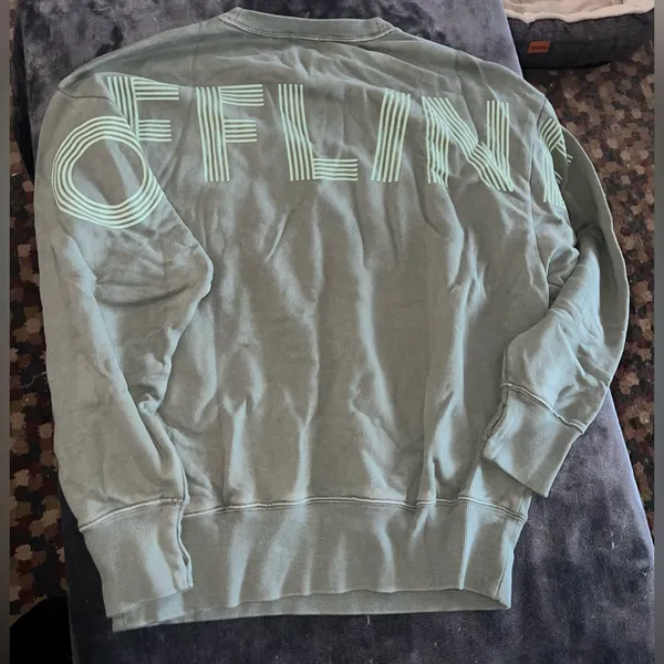 Aerie Offline Throw-Back Oversized Fleece Crew Size Small New with tag - Image 9