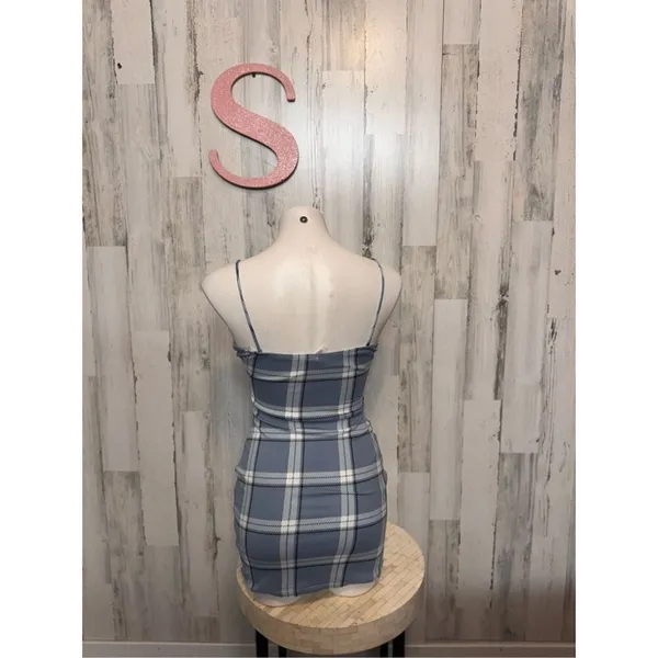 Windsor plaid mini dress size small - Image 4