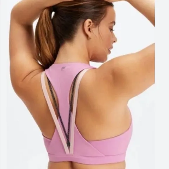 Fabletics Boost Medium Impact soft sports bra top - Image 2