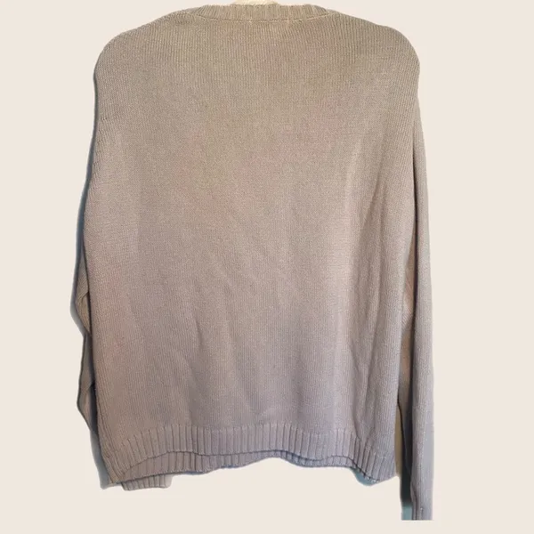 Northwest tan sweater size Large‎ preppy fall casual - Image 2