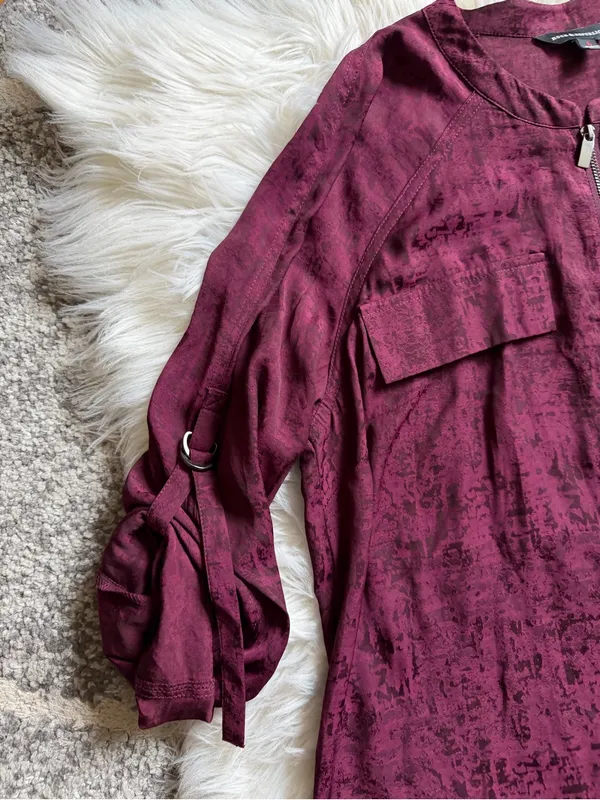 Rock & Republic zippered tunic top - Image 4