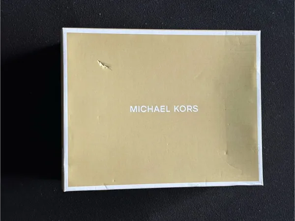Michael Kors Lena Flex Mid Embossed Metallic Leather Sandals – Like New! - Image 11