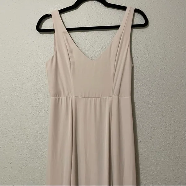 Show Me Your Mumu Bone Sleeveless Maxi Bridesmaid Dress Womens S Formal Dressy - Image 5