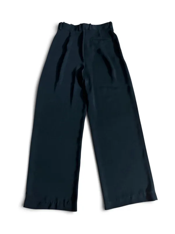 Aritzia Babaton Sadiki Pant Black Size 4 High Rise Wide Leg Pleated Trousers - Image 5