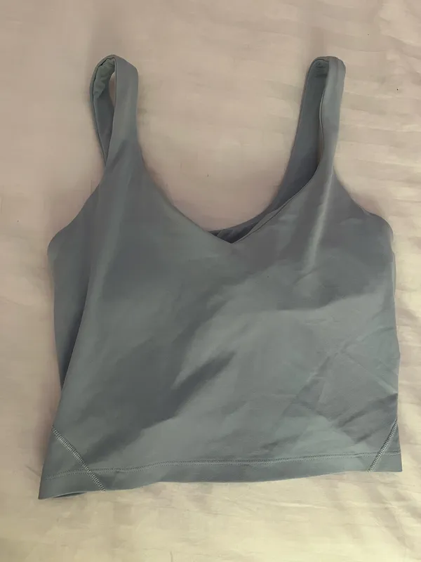 Lululemon Align Tank Top Light Blue 8 - Image 2