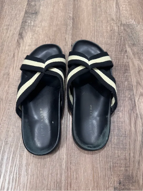Jenni Kayne Cotton Crossover Sandals - Image 7