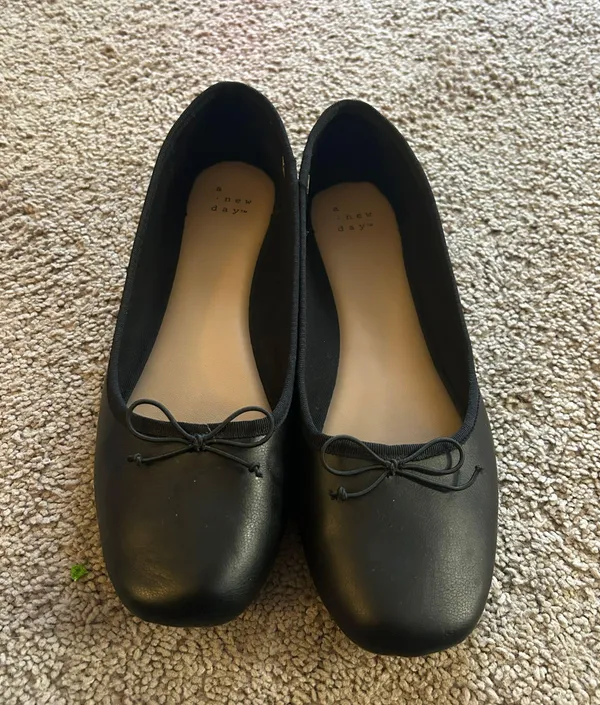 Black Ballet Flats  - Image 2