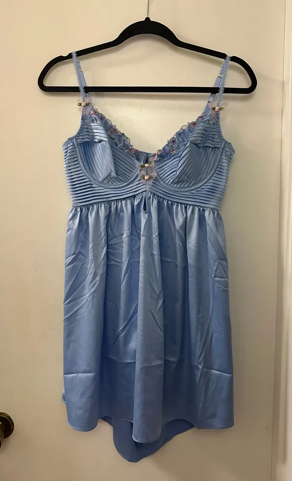 For Love & Lemons Bell Bow Slip Dress - Image 4