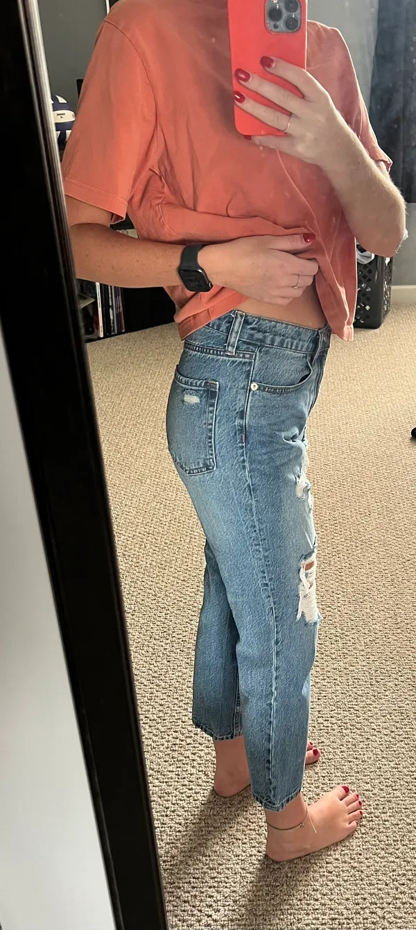 Aeropostale Ripped “Mom” Jeans - Image 6