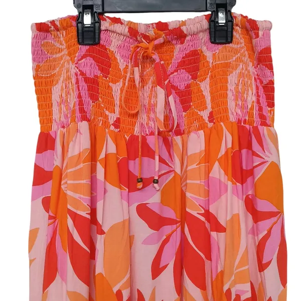 Anthropologie Abel the Label Rumi Strapless Smocked Floral Dress/Skirt SMALL NEW - Image 3