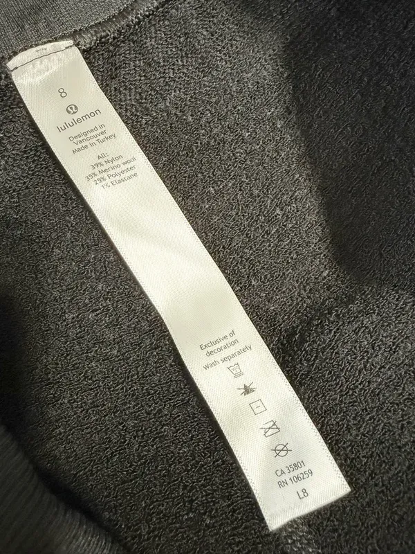 Lululemon Engineered Warmth Jogger Black Size 8 - Image 9