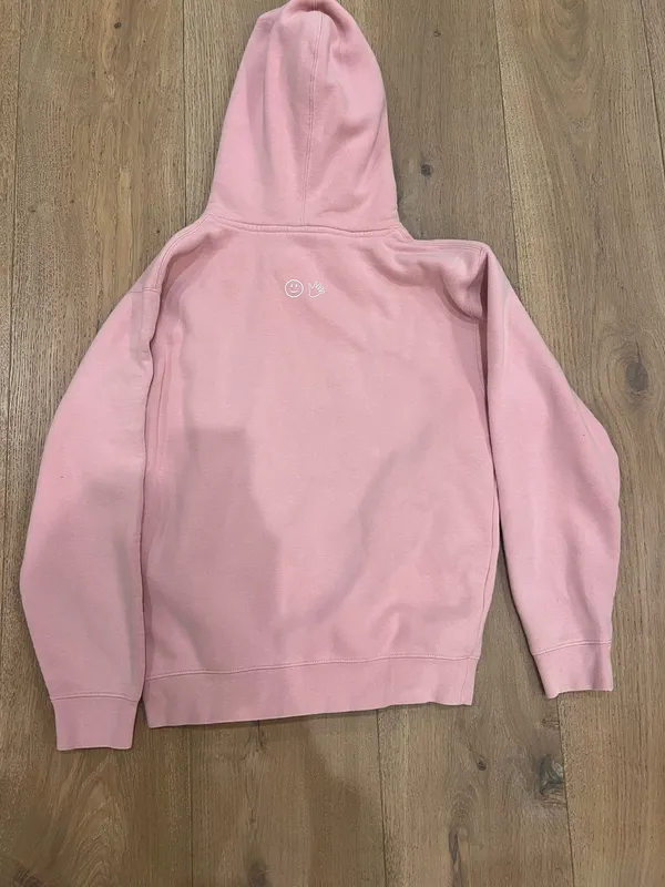 Glossier pink hoodie - Image 4