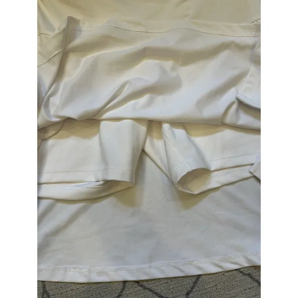 Nike Dri Fit Running Tennis Pickleball Skort White Pockets Size XL Standard Fit - Image 5