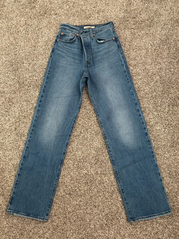 Levi’s Denim Jean Ribcage Straight - Image 2