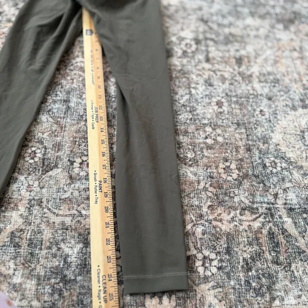 Lululemon Wunder Train‎ High-Rise Tight 25" Size 2 W5CQDS Olive Green - Image 5
