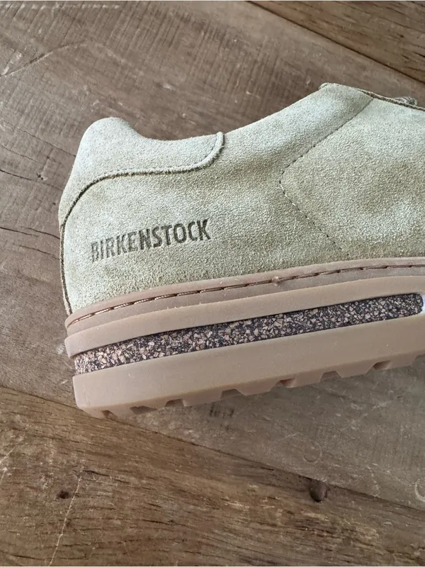 NEW Birkenstock Bend Low II Suede Khaki Sneaker ~ Size 41 - Image 10