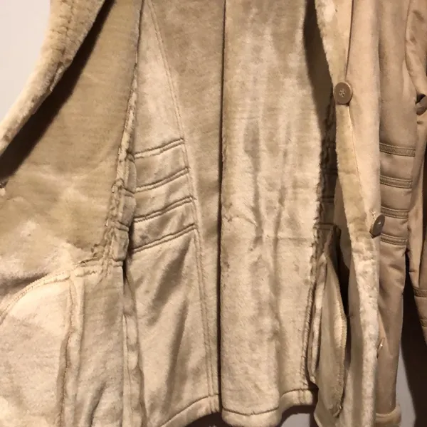 Vintage Regent Park 90s Faux Suede Jacket - Image 6