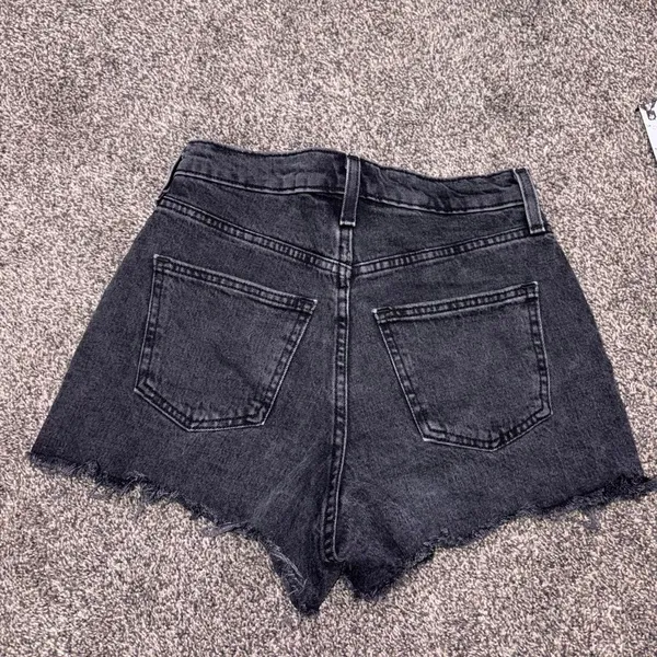 Universal Threads Black Denim Shorts Size 2 - Image 5