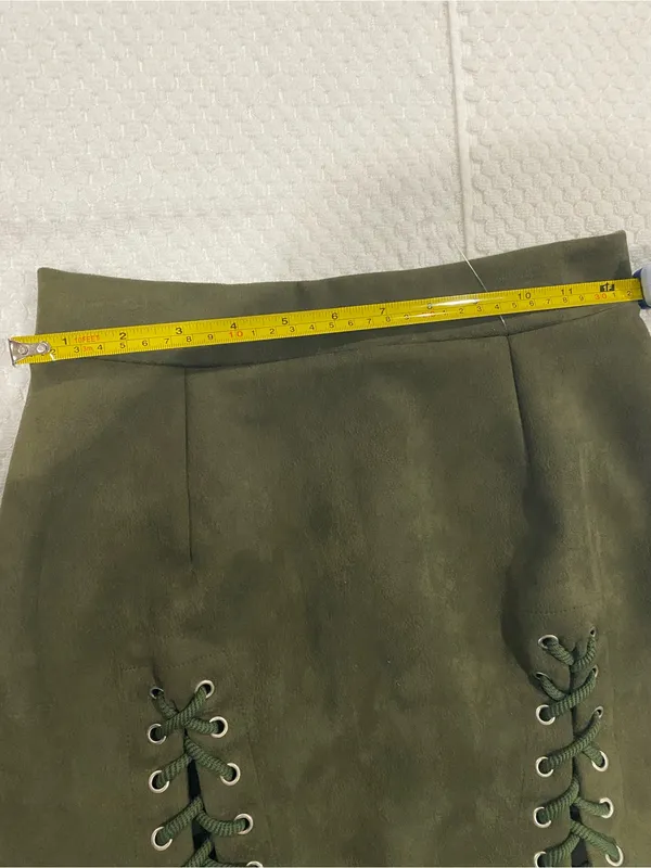Olive Green Lace - Image 3