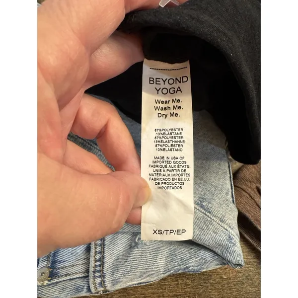 Beyond Yoga Circle Skirt Womens XS Spacedye Hot Shot SD5124‎ Heathered Black - Image 6