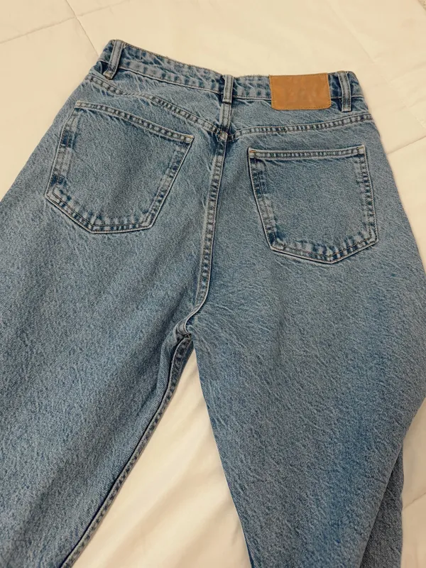 High-Rise Wide-Leg ZARA Jeans - Image 3