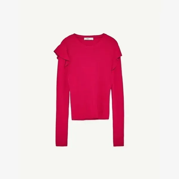✨ SWEATER WITH SHOULDER FRILL✨ - Image 7
