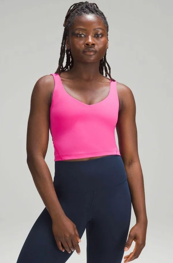 Lululemon Sonic Pink Align Tank - Image 3