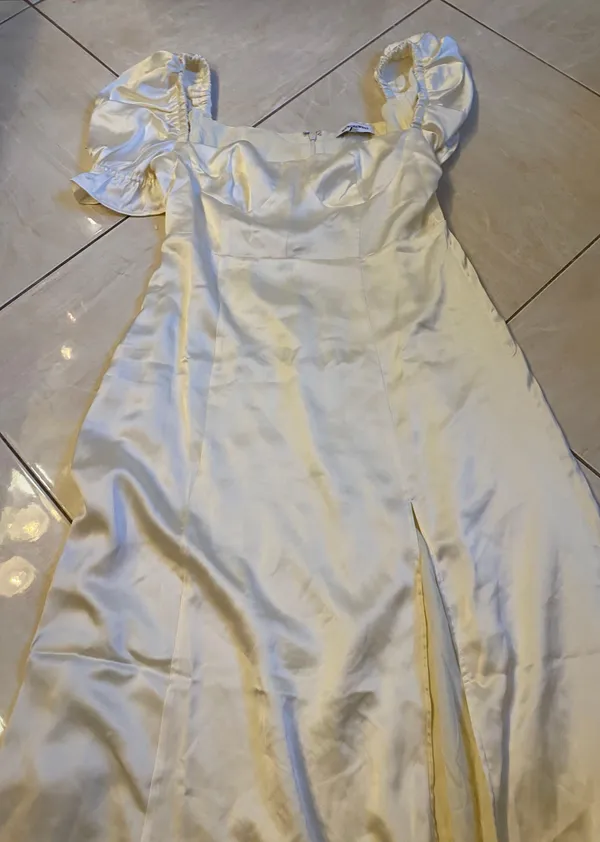 We Wore What White Silk Dress 10 - Image 4