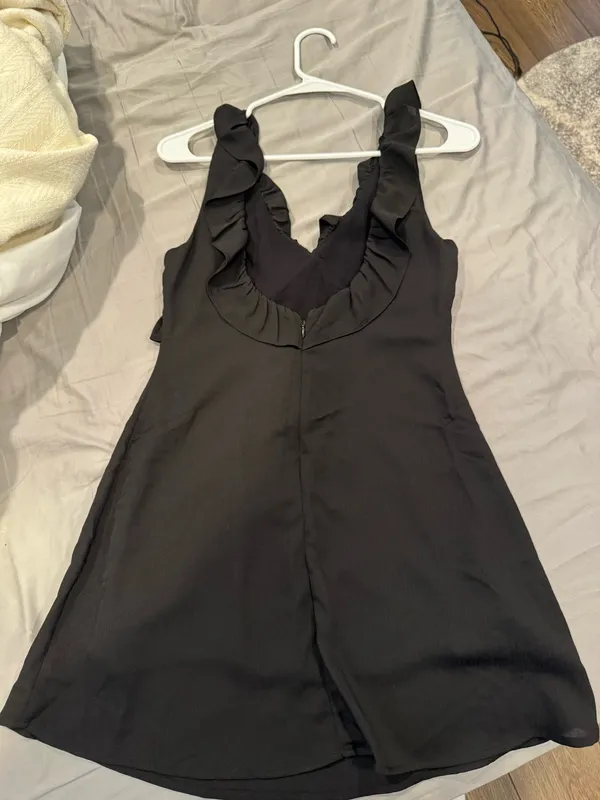 White Fox Boutique Dress Black Mini - Image 3