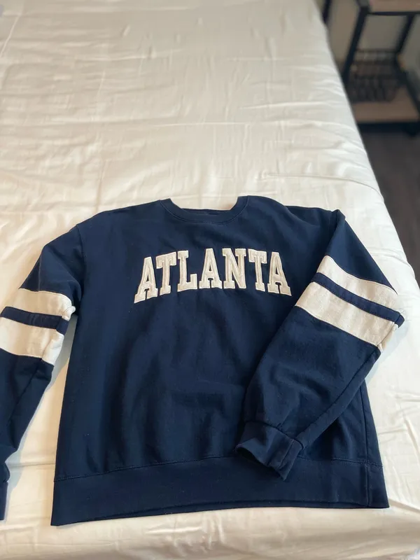 Oversized sweatshirt Blue Size XL - Image 2